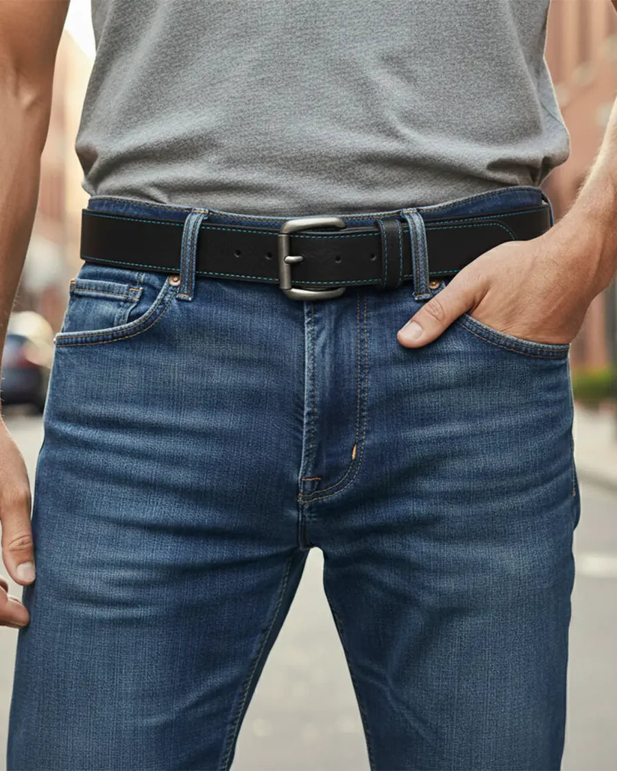 FIMB1601 FULL GRAIN WITH CUSTOM STITCH BELTS