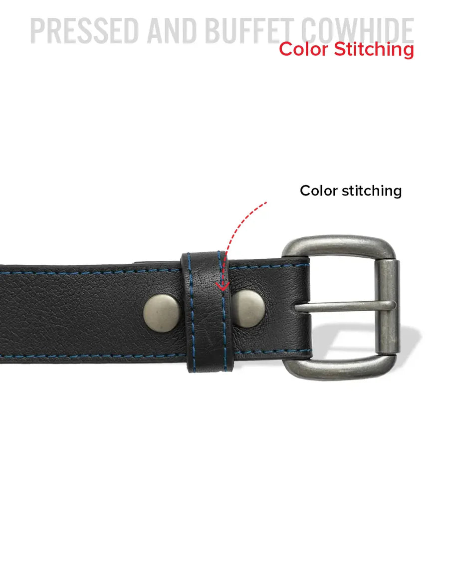 FIMB1601 FULL GRAIN WITH CUSTOM STITCH BELTS