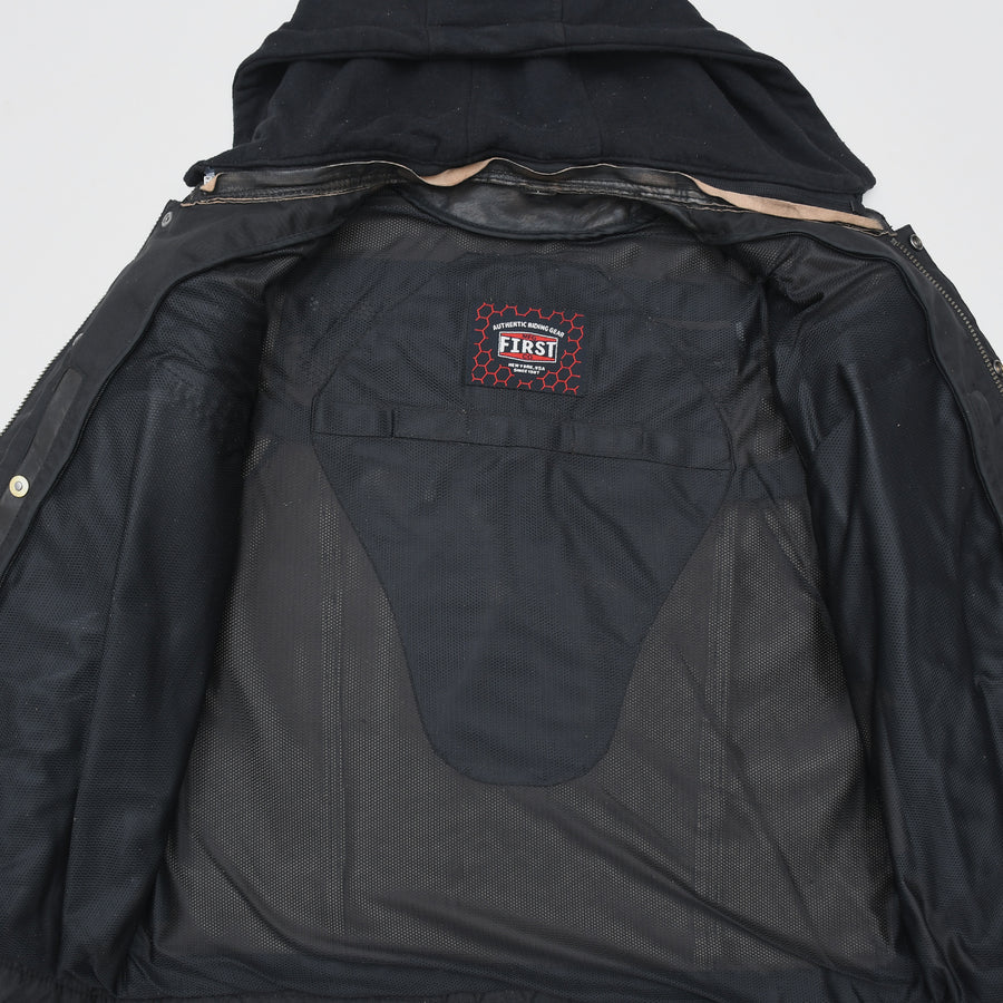 FIM276SDTZ Vendetta Men's Motorcycle Leather Jacket