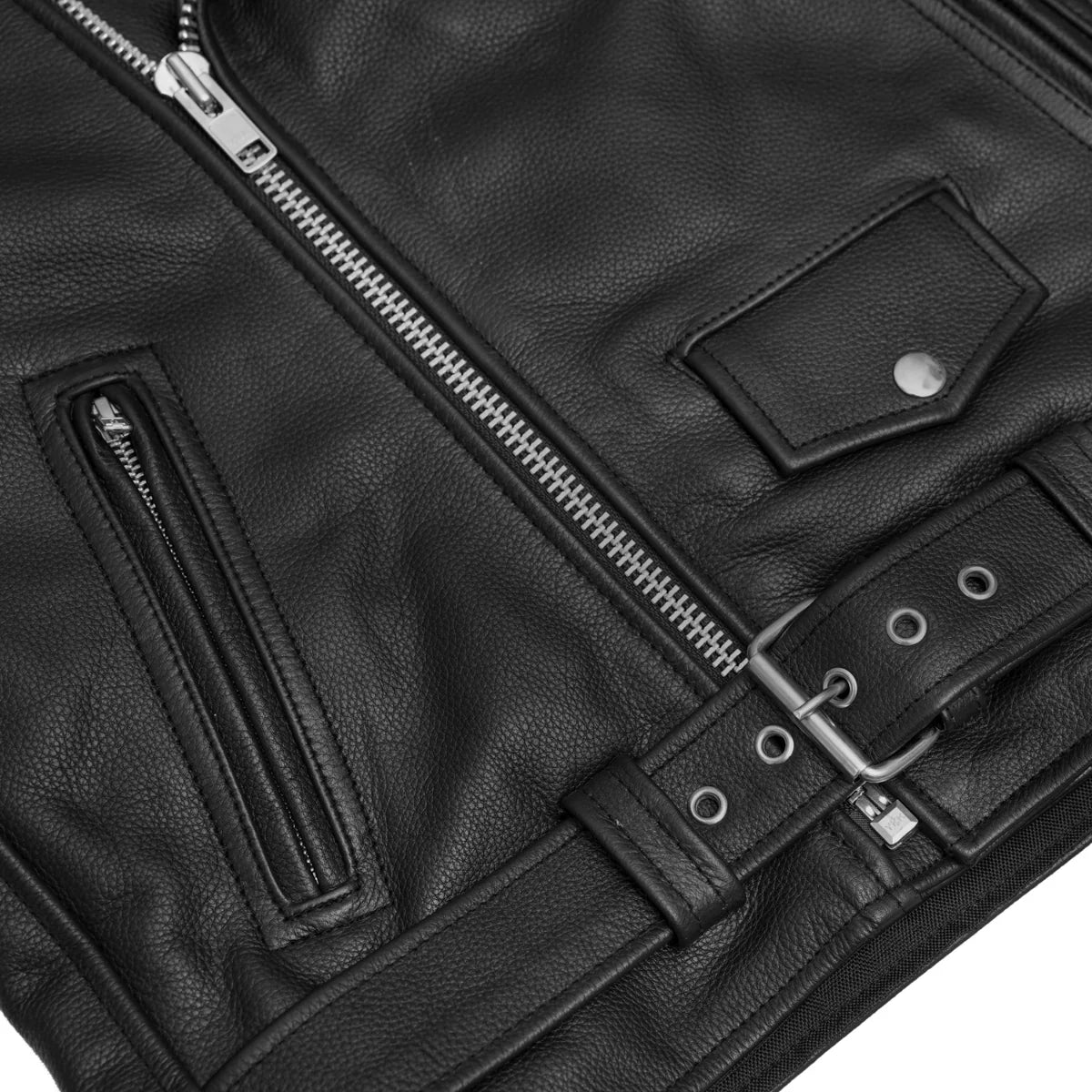 DS730 Venomist™ Men's Leather Motorcycle Jacket