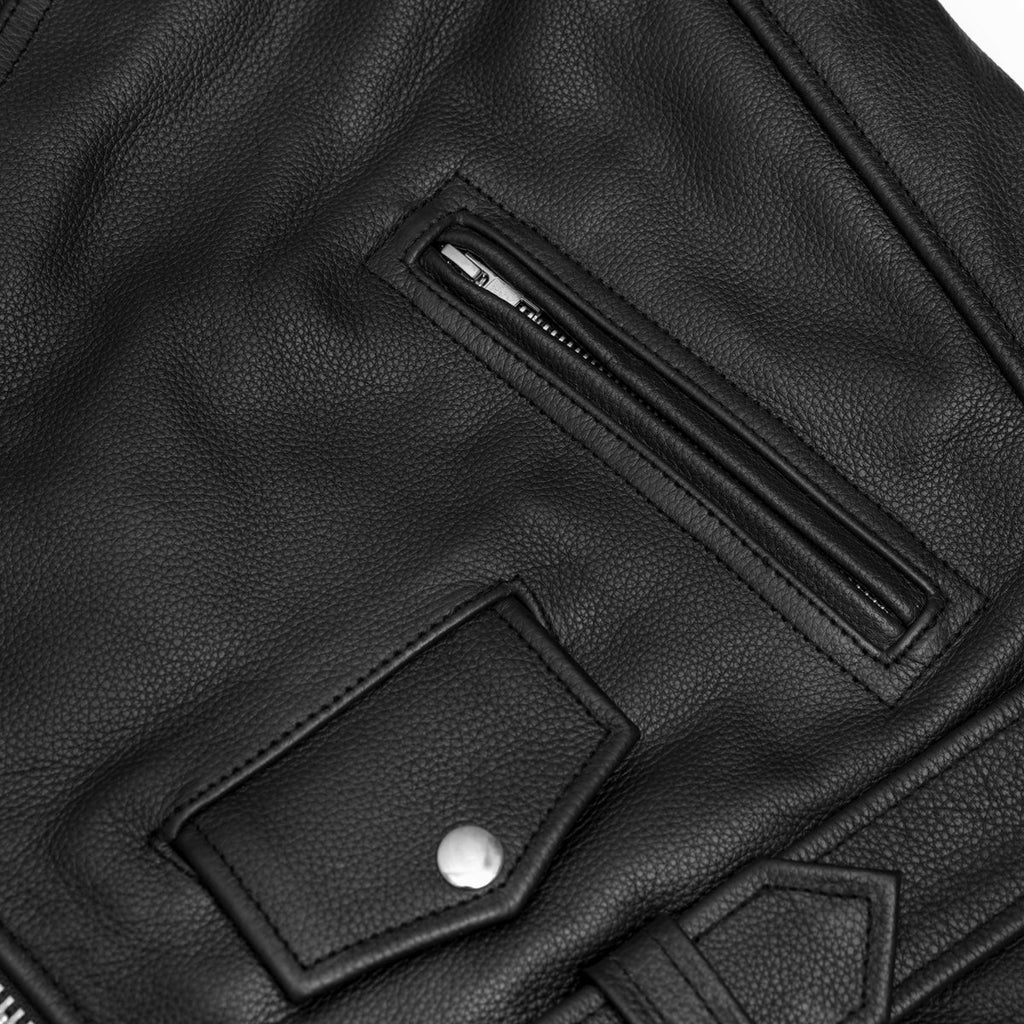 DS730 Venomist™ Men's Leather Motorcycle Jacket
