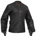 Women's Stylish Jacket with Fringe