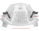 DS850 Iron Rose Women's Leather Motorcycle Jacket